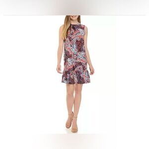 NWOT … AGB “ Size: S” Paisley Dress